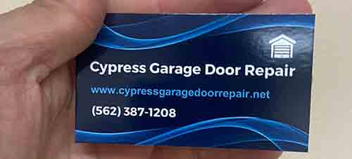 Cypress Garage Door